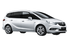Van Hire Nantwich - Vauxhall Zafira 5 + 2 - Minibus hire Nantwich